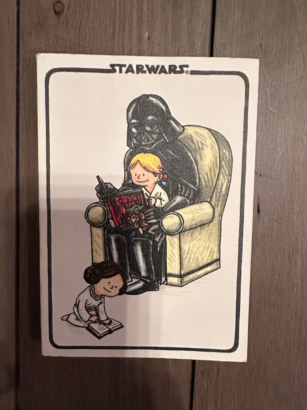Star Wars Darth Vader & Leia Illustrated Journal